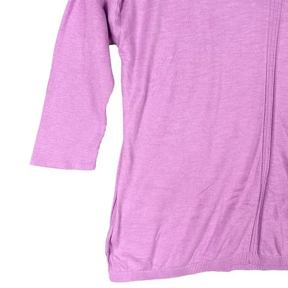 Talbots Pink Relaxed Fit Blouse - Picture 6 of 12